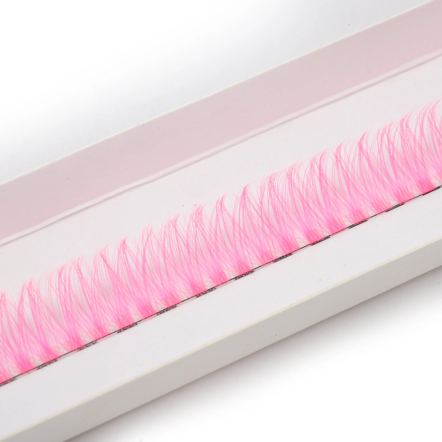 Pink Lash Extensions | DIY Lashes | Colored Lash Clusters | Lash Ribbon | DIY Lash Clusters | Pink Amazon Lashes