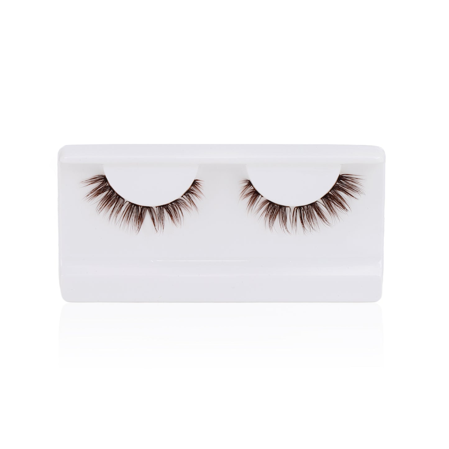 brown lash clusters natural brunette DIY lash extensions