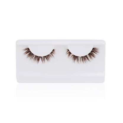 brown lash clusters natural brunette DIY lash extensions