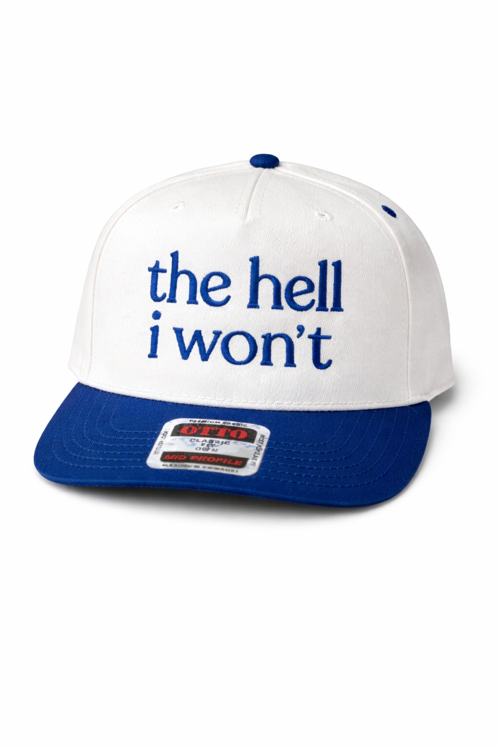 The Hell I Won’t Trucker Hat – Unbothered Snapback