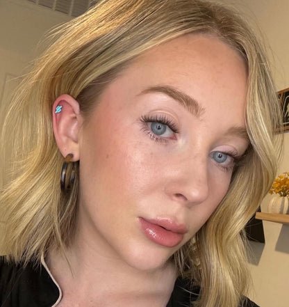 brown lash clusters natural brunette DIY lash extensions