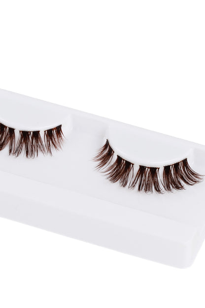 natural brunette lash clusters everyday lash extensions