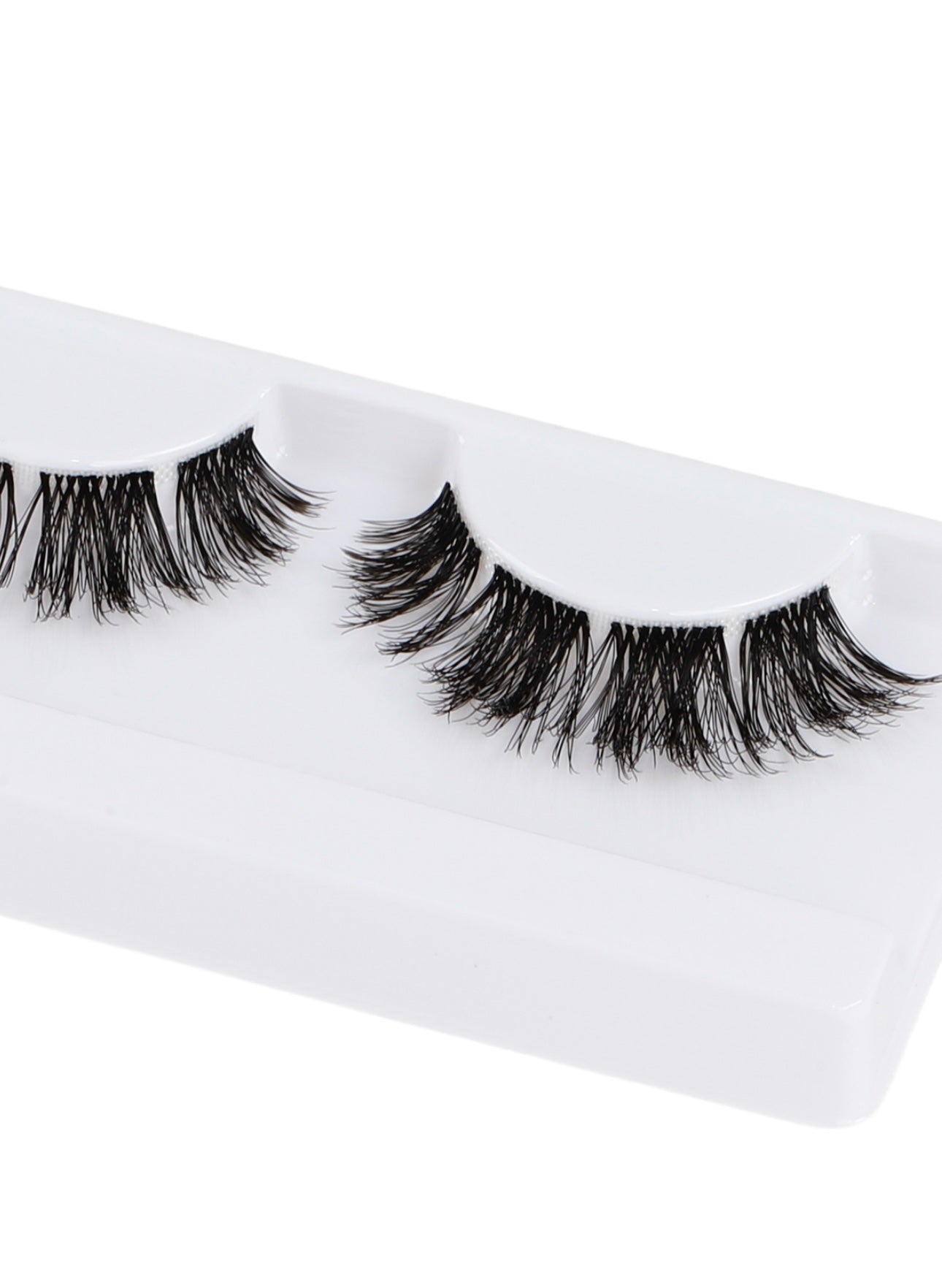 wispy lash clusters DIY lash extensions natural wispy lashes